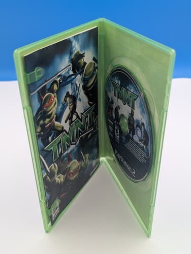 TMNT PS2 PlayStation 2 Complete CIB  Teenage Mutant Ninja Turtles Black Label — photo 3