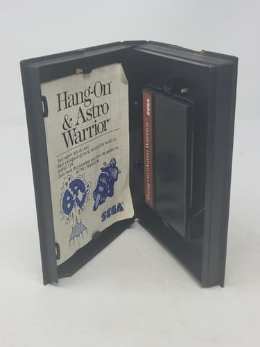 Hang-On & Astro Warrior: The Combo Cartridge (Sega Master, 1986) CIB Complete — photo 3