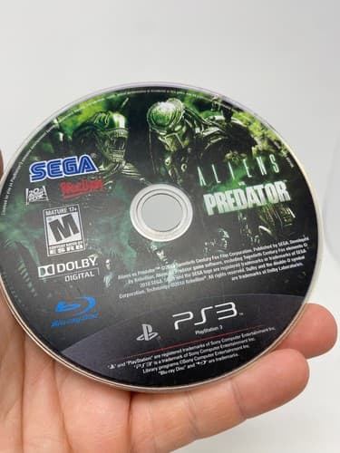 Aliens vs. Predator PlayStation 3 Disc Only PS3 No Box or Manual — photo 2