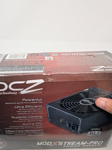 OCZ Mod X Stream-Pro 600W Power Supply Brand New Sealed — photo 4