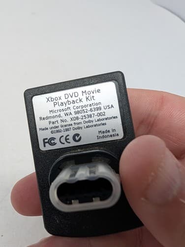 Original Xbox DVD Movie Playback Kit Remote Receiver Dongle - US Seller — photo 5