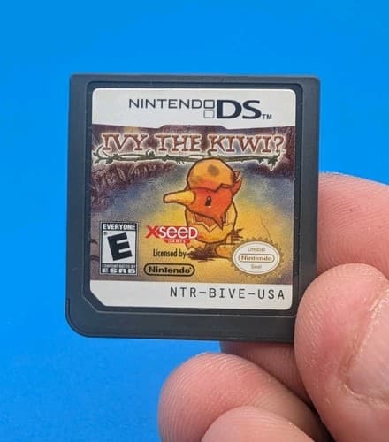 Ivy the Kiwi Nintendo DS AUTHENTIC Xseed Tested Cart Only 