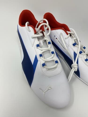 NEU Puma BMW MMS R-Cat Machina 43  Sneaker 307102-02 WHITE top Size 9 US — photo 2
