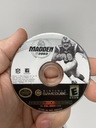 GameCube Games Lot Of 4 NBA Live 06 NCAA Madden Tiger woods Sports Discs Only — photo 4