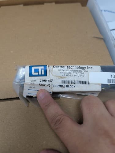 NEW CONTROL TECHNOLOGY CTI 901D-2597 OUTPUT MODULE — photo 6