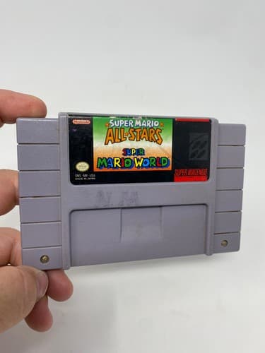 Super Mario All-Stars + Super Mario World~ Nintendo SNES~Authentic & Tested — photo 2
