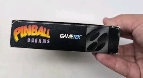 Pinball Dreams (SNES, 1994) CIB MANUAL AND INSERTS Tested — photo 5