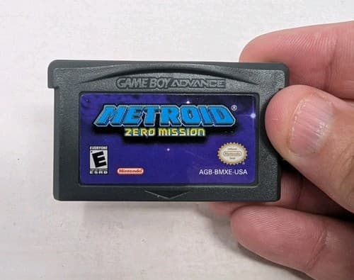 Metroid Zero Mission - Gameboy Advance - NFR Not For Resale Cart Tested Demo