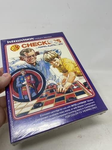 CHECKERS Intellivision Mattel Electronics New Factory Sealed Ship Fast Authentic — photo 7