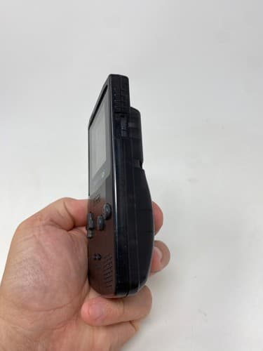 Game Boy Color Aiden Clear Black GBC Handheld Loose Very Rare OEM Smoke Tested — photo 5