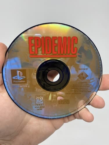 Epidemic (Sony PlayStation 1) PS1 Loose Disc Only Tested
