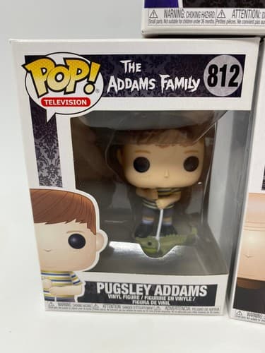 Funko Pop! Addams Family Vinyl Figures Lot of 3 - Wednesday Addams Uncle Fester — photo 3