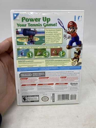 Nintendo New Play Control Mario Power Tennis Wii Complete CIB Tested Ships Fast — photo 2