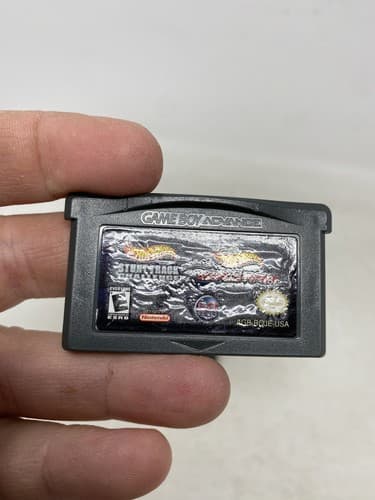 Hot Wheels Stunt Track Challenge World Race Lot Of 2 Game Boy Advance GBA — photo 3