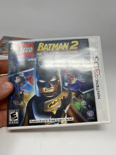 LEGO 3DS Lot of 3 City Undercover Jurassic Park CIB Batman 2 Sealed Authentic — photo 3