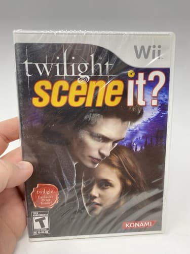 Scene It Twilight (Nintendo Wii, 2009) Brand New - Factory Sealed