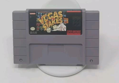 Vegas Stakes (Super Nintendo Entertainment System, 1993) - Complete In Box SNES — photo 9