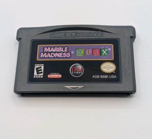 Marble Madness / KLAX GBA (Game Boy Advance, 2005) - CIB Complete W/Manual — photo 6