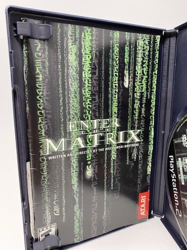 Enter the Matrix (Original Xbox) Black Label CIB COMPLETE & TESTED — photo 5