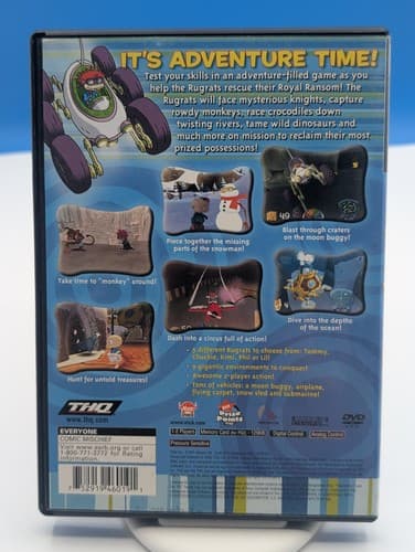 Rugrats: Royal Ransom (Sony PlayStation 2, 2002) PS2 Complete w/ Manual Tested — photo 2