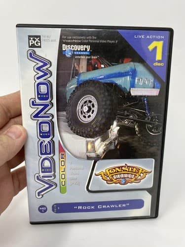 VideoNow Color Discovery Channel Monster Garage Rock Crawler (2004, PVD)