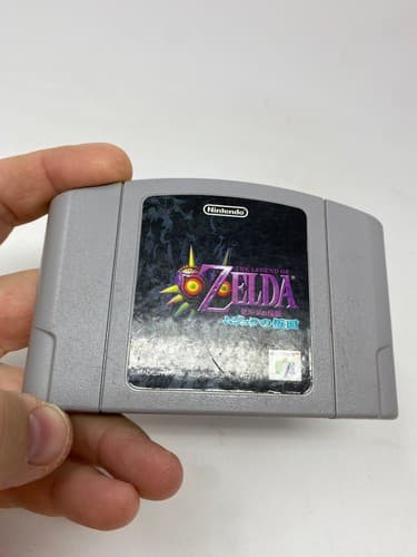 The Legend of Zelda Majora's Mask Nintendo 64 N64 Japan Import Cartridge Only — photo 4