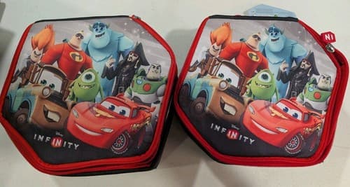 Disney Infinity Start 'N' Go Carrying Case Lot Of 2