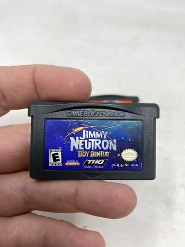 Gameboy Advance GBA Vintage Game Lot 3 Jimmy Neutron Jet Fusion Attack Twonkies — photo 6