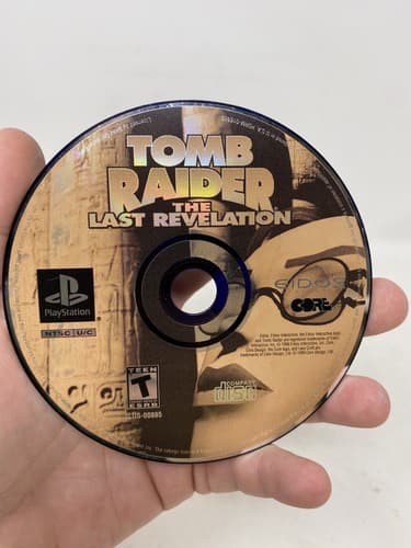 Tomb Raider The Last Revelation Sony PlayStation 1 PS1 Disc Only ~ TESTED