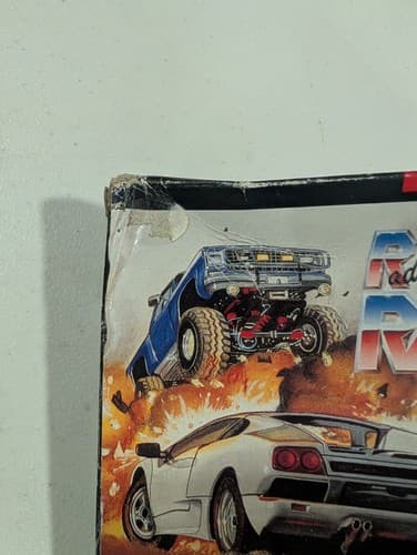 RPM Radical Psycho Machine Racing (Super Nintendo | SNES) Game And Box, Damaged — photo 3