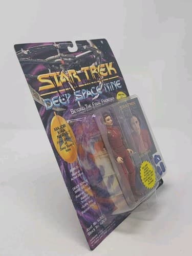 STAR TREK DEEP SPACE NINE KIRA NERYS Action Figure Signed NANA VISITOR Playmates — photo 4