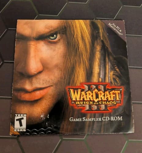 Warcraft III Reign Of Chaos Game Sampler New Sealed PC Mac