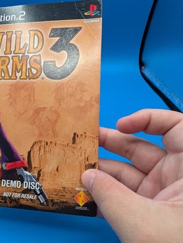Wild Arms 3 Demo Disc PlayStation 2 PS2 Tested Authentic Good Shape — photo 3