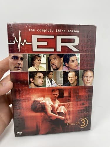 ER The Complete Third Season (DVD, 2005, 6-Disc Set) Brand New Sealed