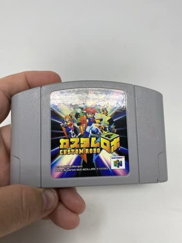 Custom Robo (Nintendo 64 N64, 1999) JP Cartridge Only Region Locked US Seller — photo 2