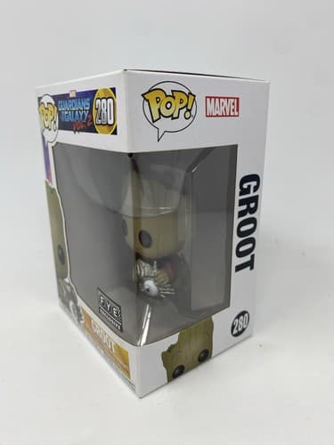 Funko Pop Groot #280 FYE Excl Marvel Guardians of the Galaxy Vol 2 Vinyl Figure — photo 2