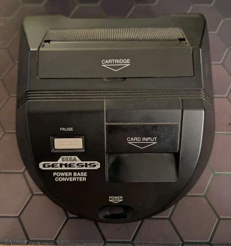 Vintage Sega Model 1620 Power Base Converter - Sega Genesis Tested Working