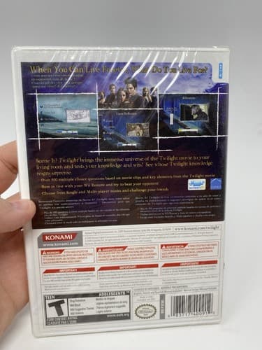 Scene It Twilight (Nintendo Wii, 2009) Brand New - Factory Sealed — photo 5