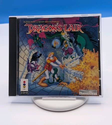 3DO Panasonic Dragons Lair (3DO, 1994)  Disc and Manual Only