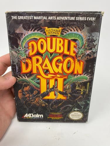 Double Dragon III: The Sacred Stones - Nintendo NES - Complete In Box CIB