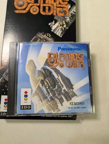 Burning Soldier (3DO, 1994) Long Box w/ Disc & Jewel Case - No Manual - Tested  — photo 5