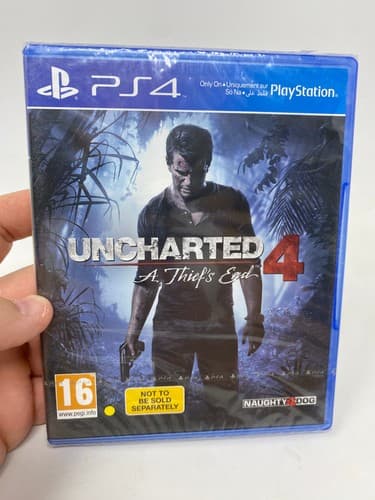 Uncharted 4 A Thief’s End PS4 New Factory Sealed PEGI Region