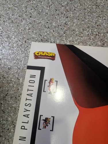 Rare Crash Bandicoot Original PlayStation PS1 Poster - Rare, Nice - 22x28 — photo 5