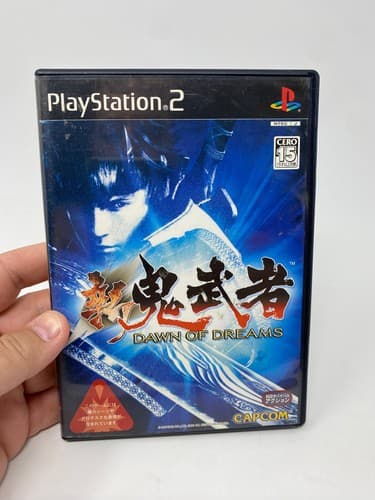 Shin Onimusha Dawn of Dreams Sony Playstation 2 Japanese Version Region Lock