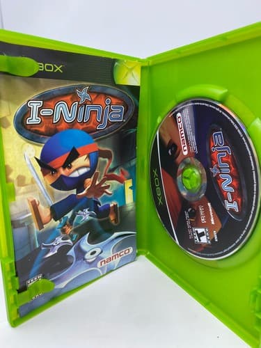 I Ninja (Microsoft Xbox , 2003) Authentic, Complete w/ Manual CIB Tested — photo 7