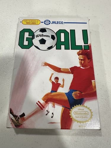 Goal (Nintendo Entertainment System, 1989) Nice Box, No Manual