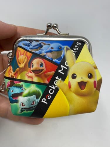 Pokemon Mewtwo Strikes Back Evolution Coin Purse Pikachu Kanto Starters Tag 2019 — photo 4