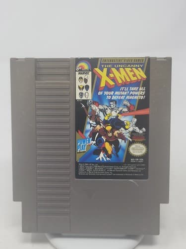 The Uncanny X-Men (Nintendo Entertainment System, 1989) Game Only Tested
