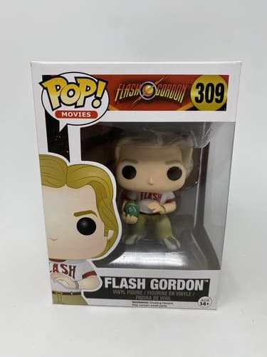 Funko Pop Movies Flash Gordon 309 Vaulted Rare Space Opera Toy Vinyl Figure