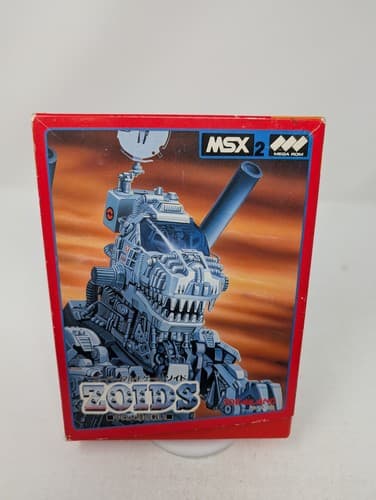 Zoids Sony MSX2 Battle Of The Central Continent 1988 Rare Complete CIB US Seller